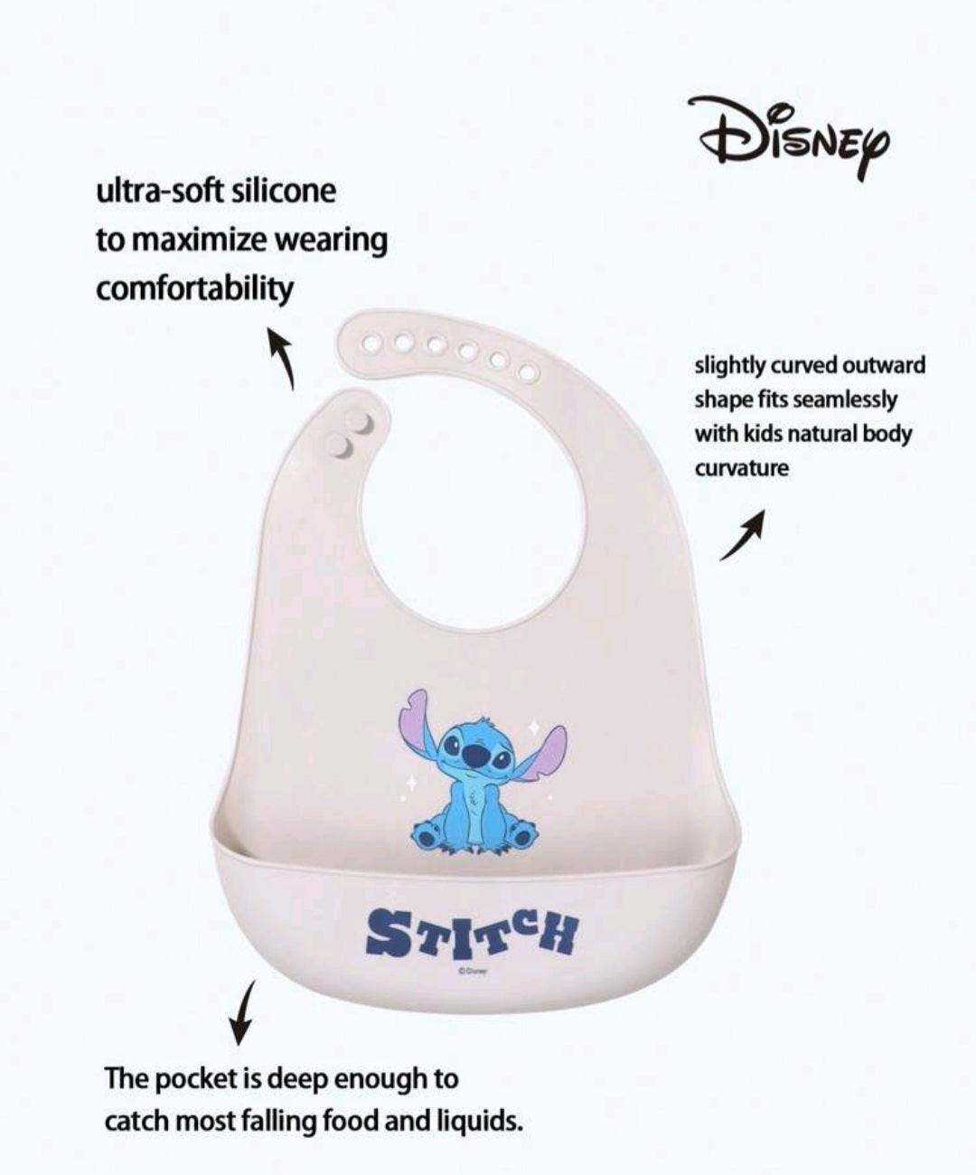 Silicone Stitch Bib