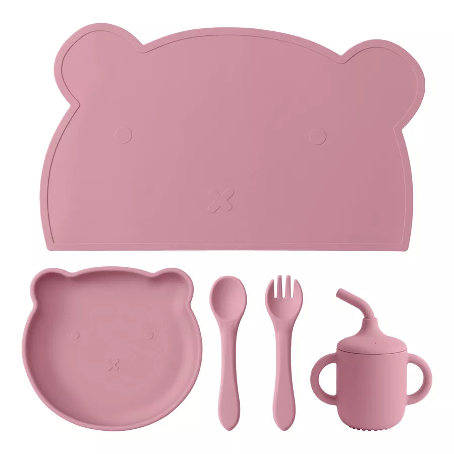 SILICONE FEEDING SET