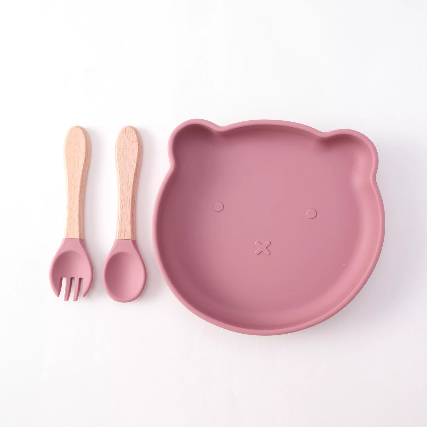 SILICONE FEEDING SET: BEAR