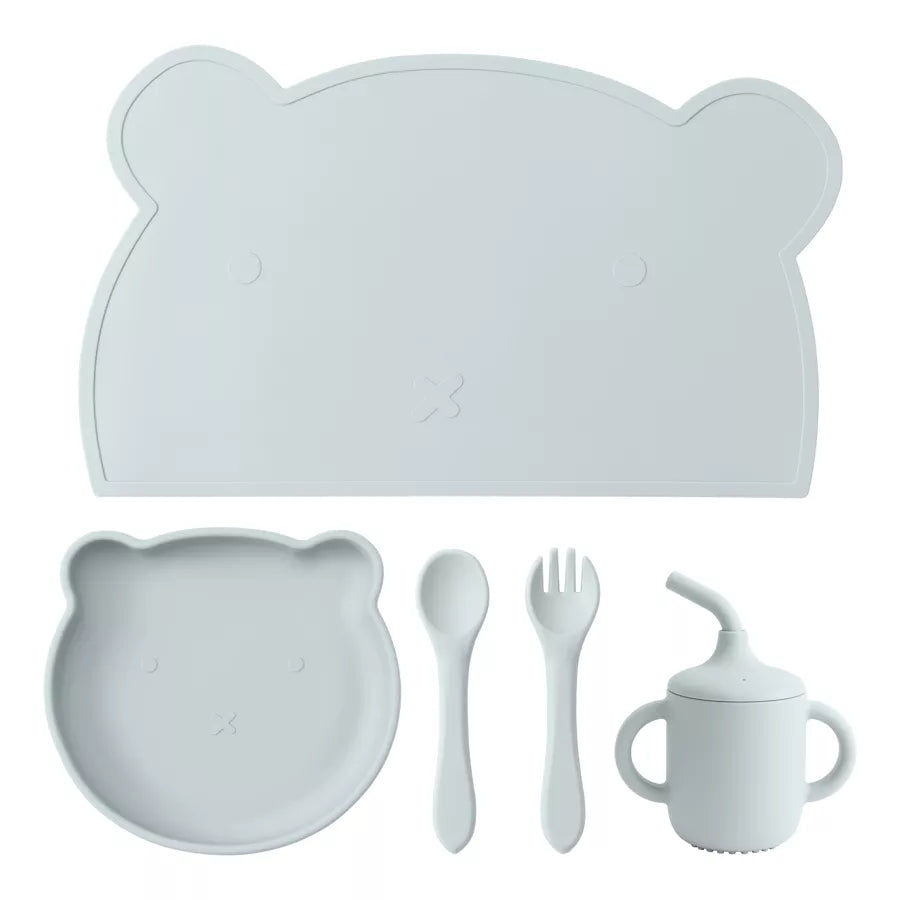 SILICONE FEEDING SET