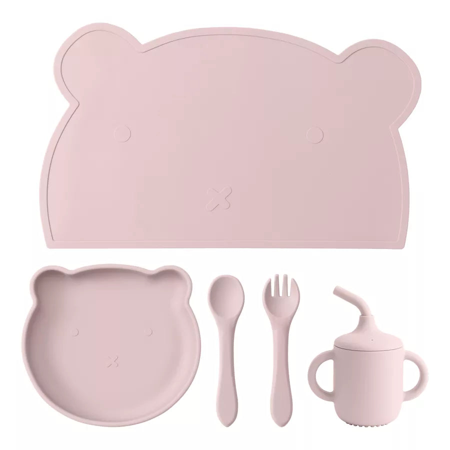 SILICONE FEEDING SET