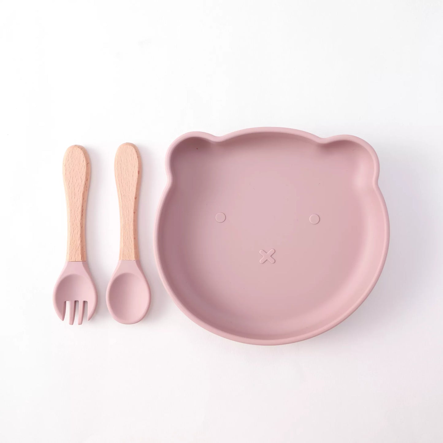 SILICONE FEEDING SET: BEAR
