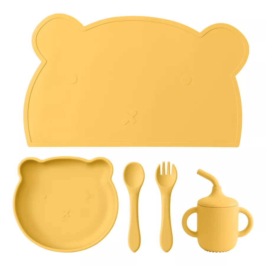SILICONE FEEDING SET