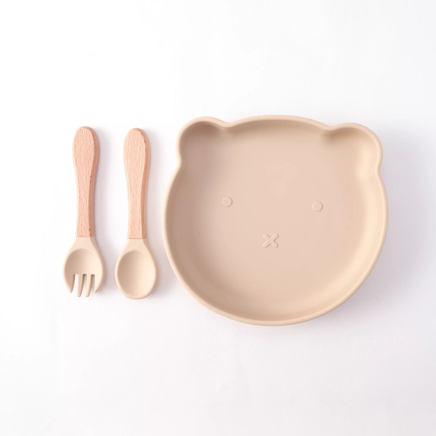 SILICONE FEEDING SET: BEAR
