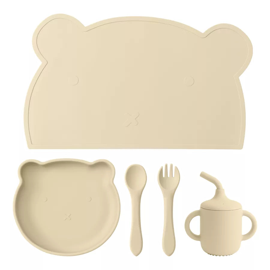 SILICONE FEEDING SET