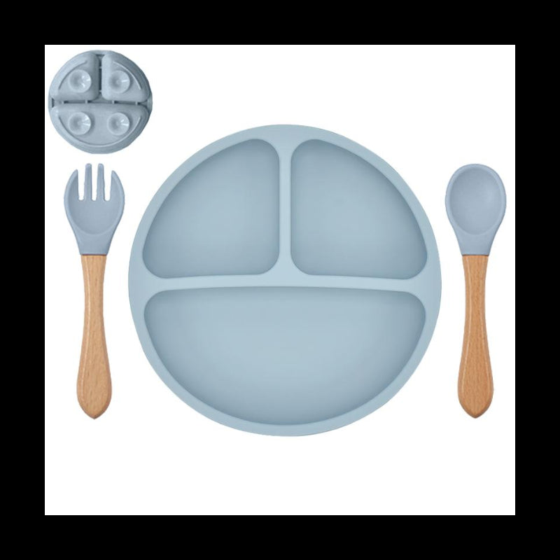 SILICONE FEEDING SET
