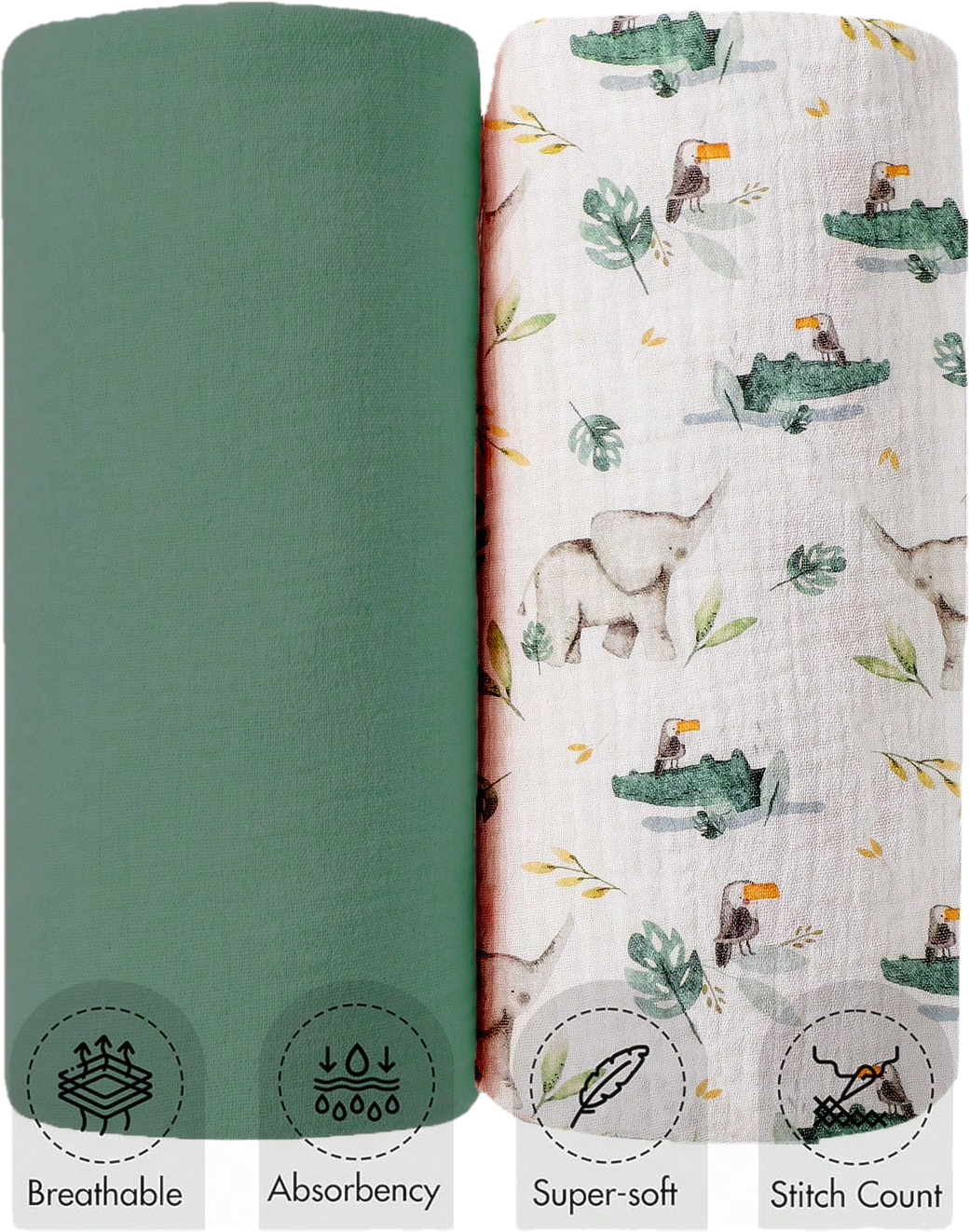 100% COTTON SWADDLE